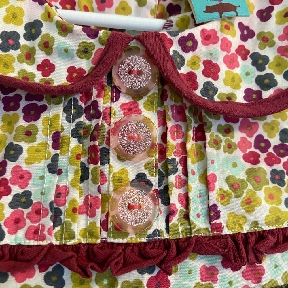 Matilda Jane Character Counts Russian Nesting Dolls Floral Dress - Picture 3 of 10